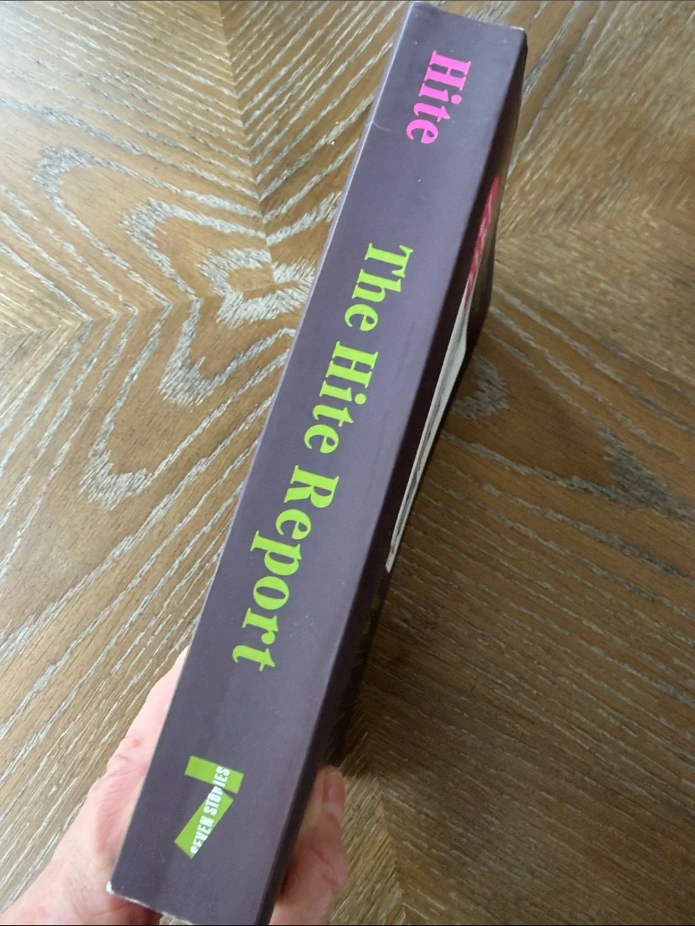 The Hite Report by Shere Hite - Women's Sexuality Study (Purple) paperback